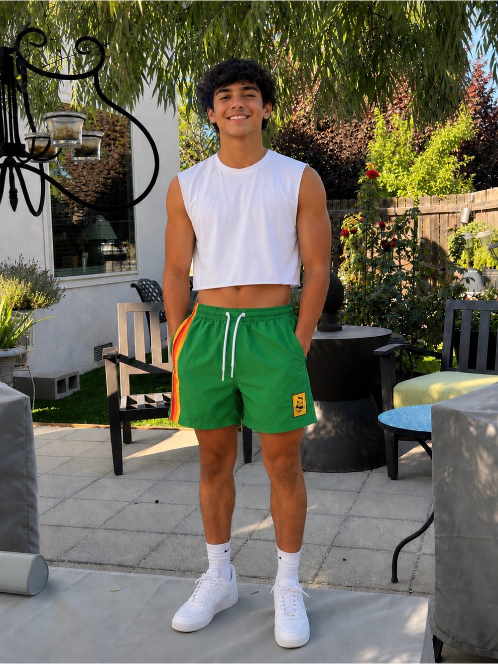 Duvin Beach Club Retro Shorts
